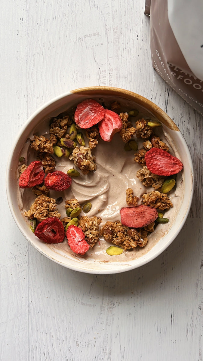 Simple How To Make Cacao Yogurt Bowl With Tejari Ingredients