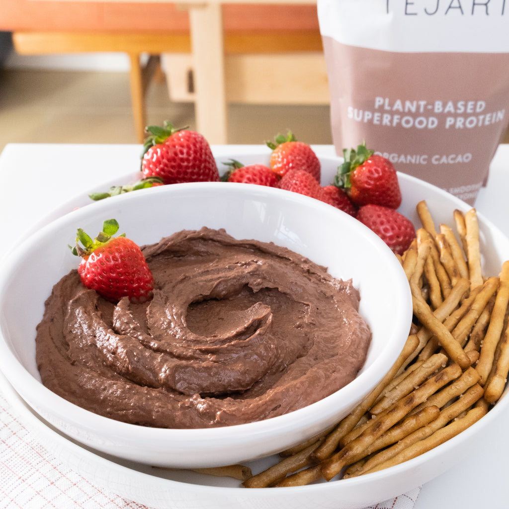 BROWNIE BATTER HEALTHY SNACKING DIP