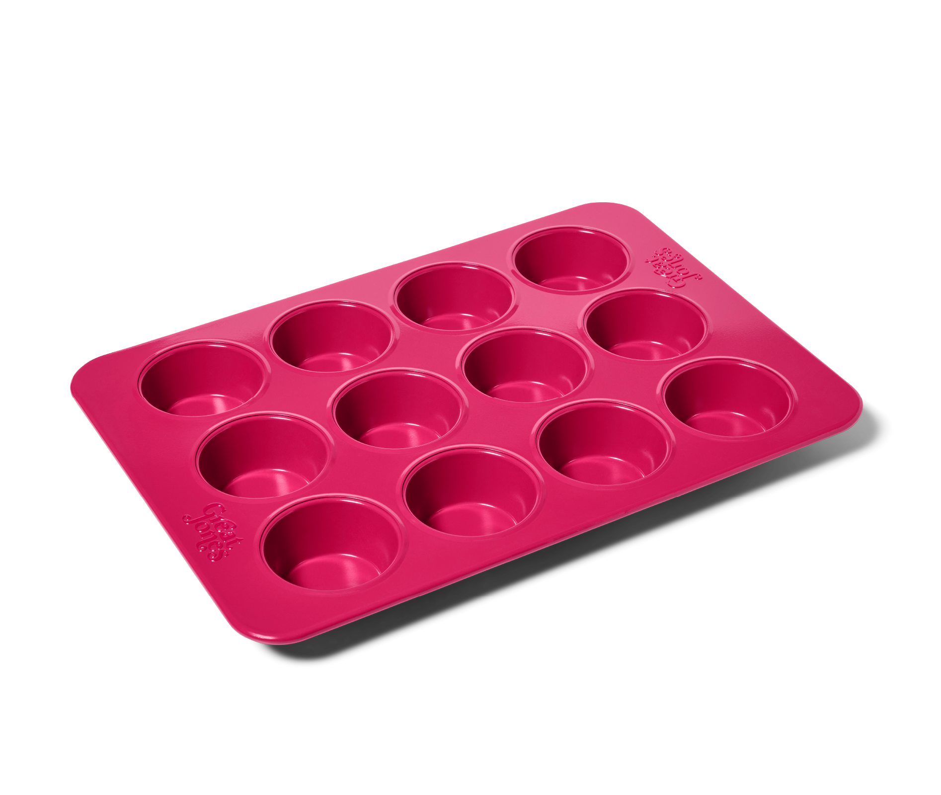 SILICONE PLACEMAT - RASPBERRY/RED DOT
