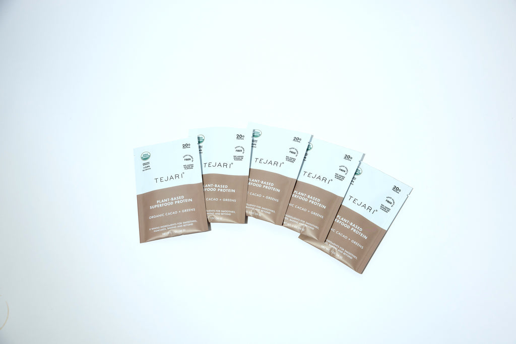 Organic Cacao + Greens | Five Sachet Set