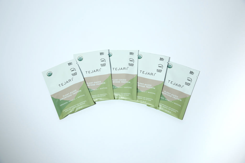 Organic Vanilla + Matcha | Five Sachet Set