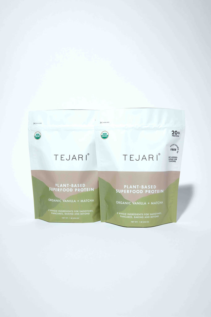 Organic Vanilla + Matcha | Two Full-Size Pouches