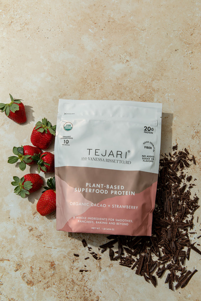 Organic Cacao and Strawberry Blend