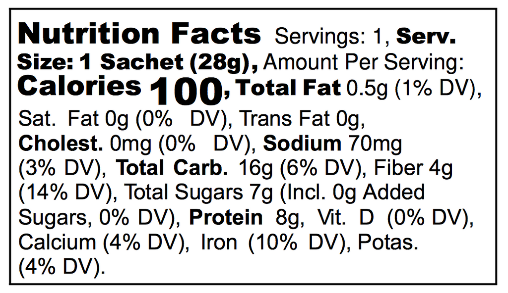 Nutrition Facts